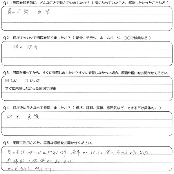 金澤 八重子 様